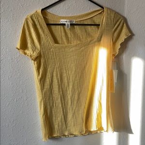 Yellow t-shirt
